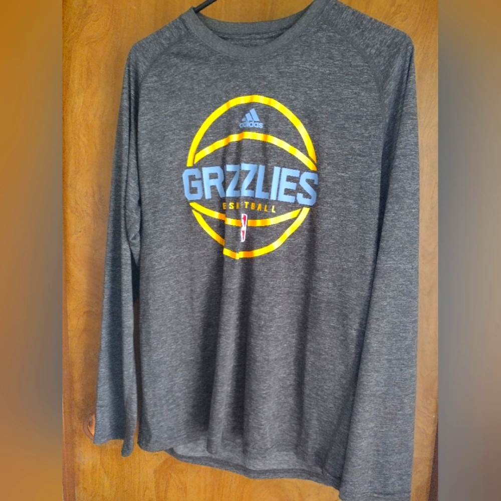 Adidas Grizzlies Dri Fit long sleeve